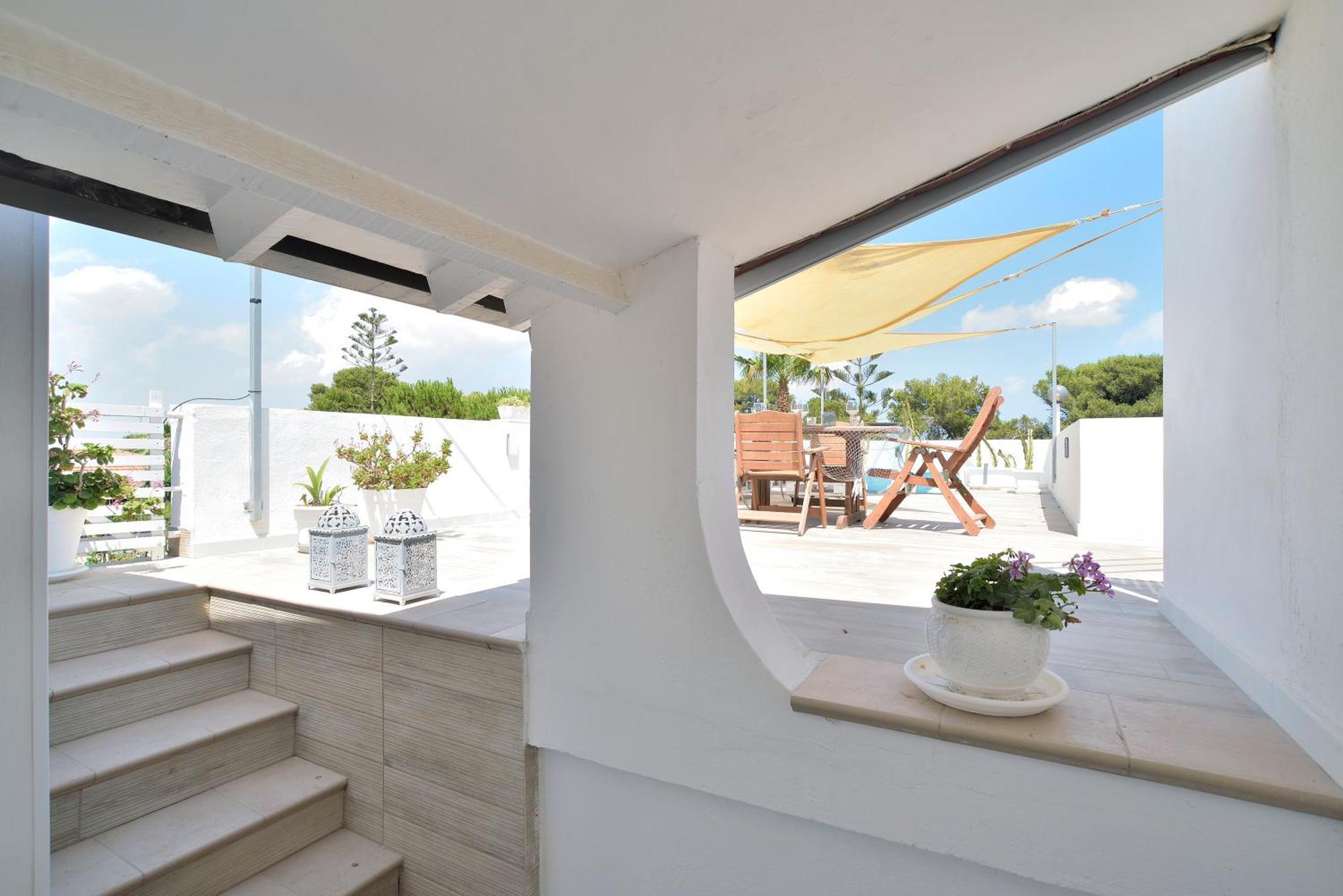 Romantic House Terrazza Vista Mare Santa Maria Del Focallo Pokój zdjęcie