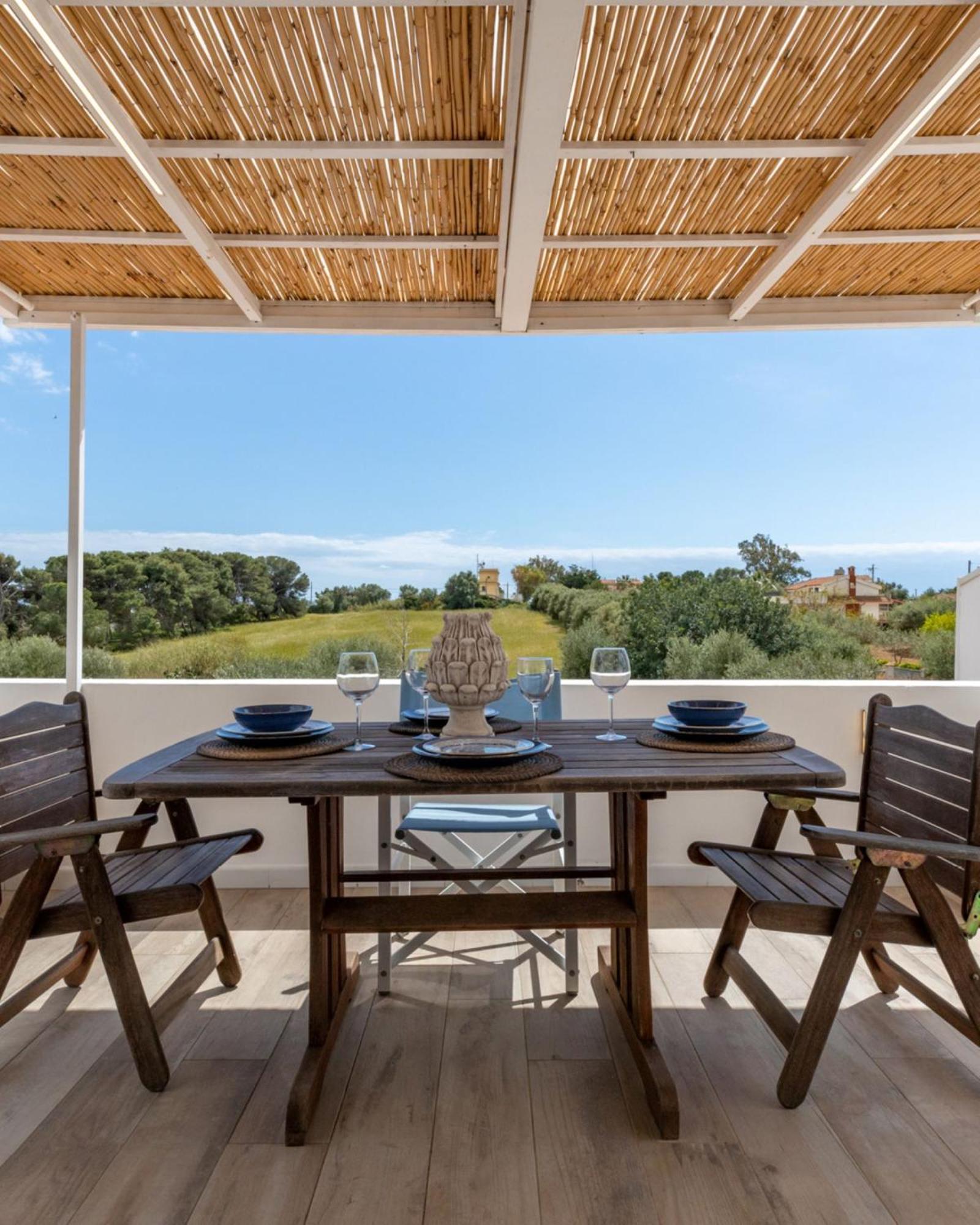 Romantic House Terrazza Vista Mare Santa Maria Del Focallo Zewnętrze zdjęcie